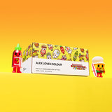 Supermarket Besties professional hair foils with playful packaging, 300 sheets
