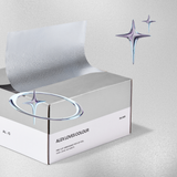 Silver - Wide (Pre-Cut-Pop-Up Hair Foil) 500 Sheets - 15cm x 30cm
