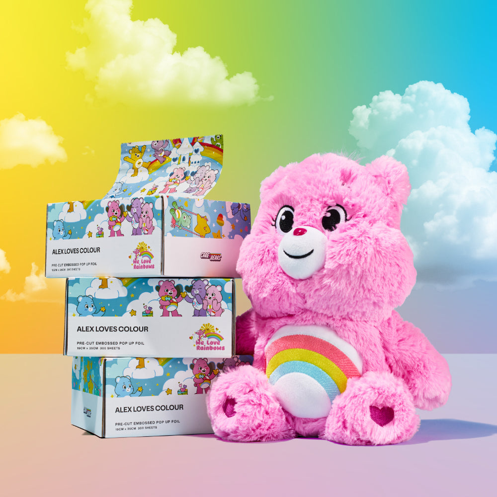 Care bears alex loves colour