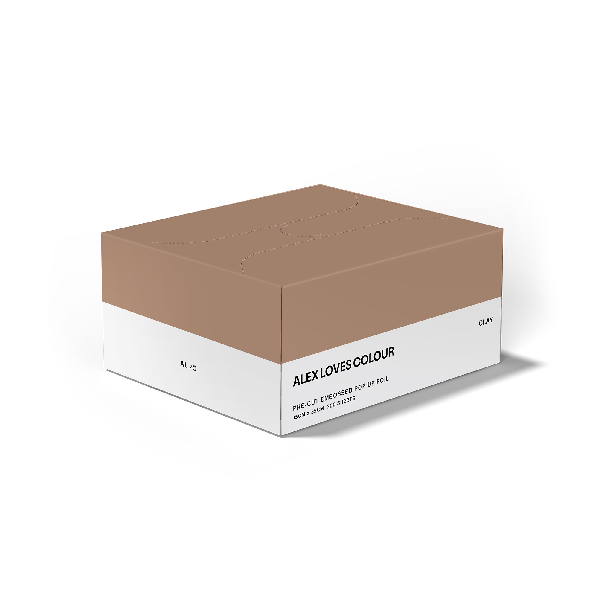 Clay Essentials Hair Foil 300pk (15cm x 35cm)