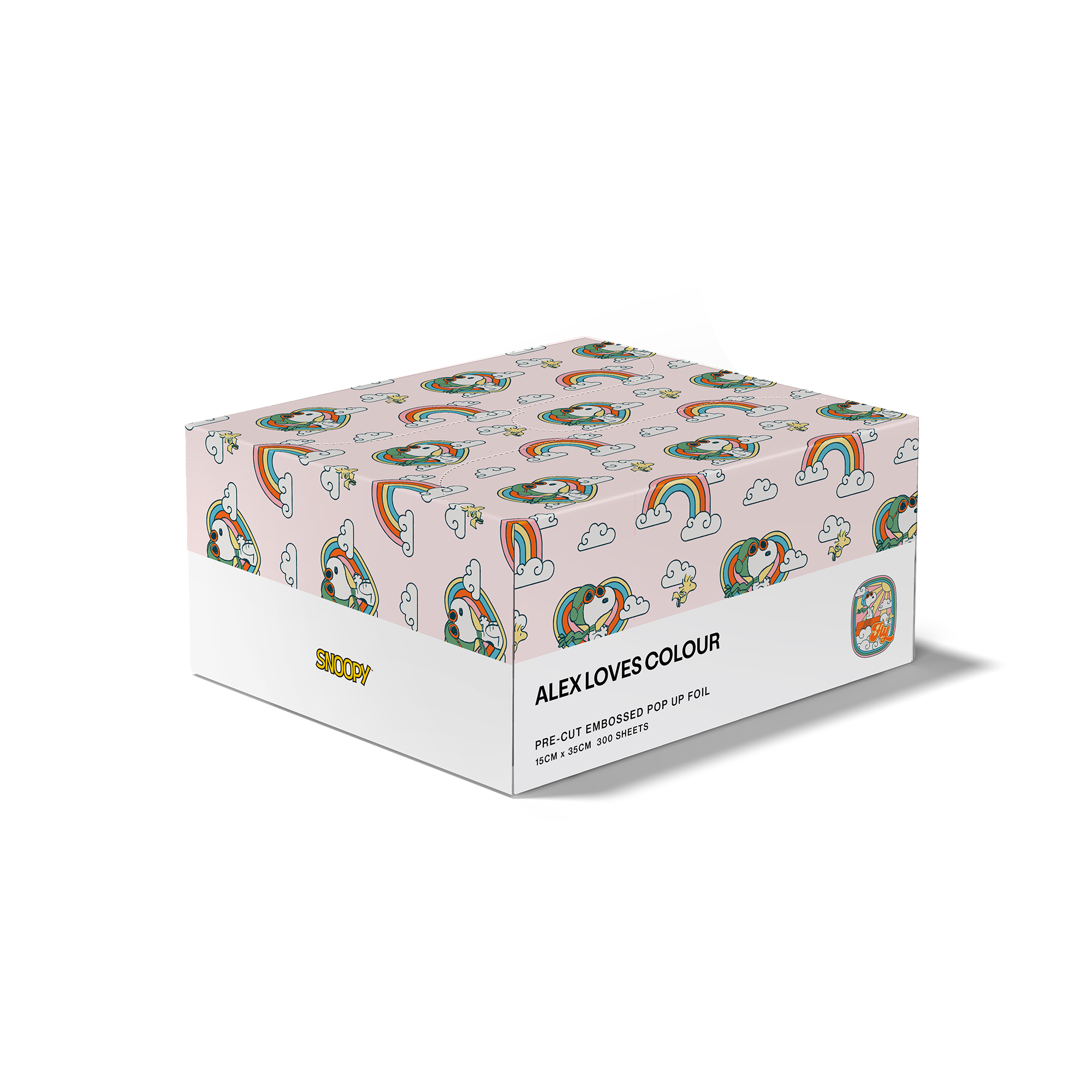 Snoopy Long-Wide 'Fly' Hair Foil 300pk (15cm x 35cm)
