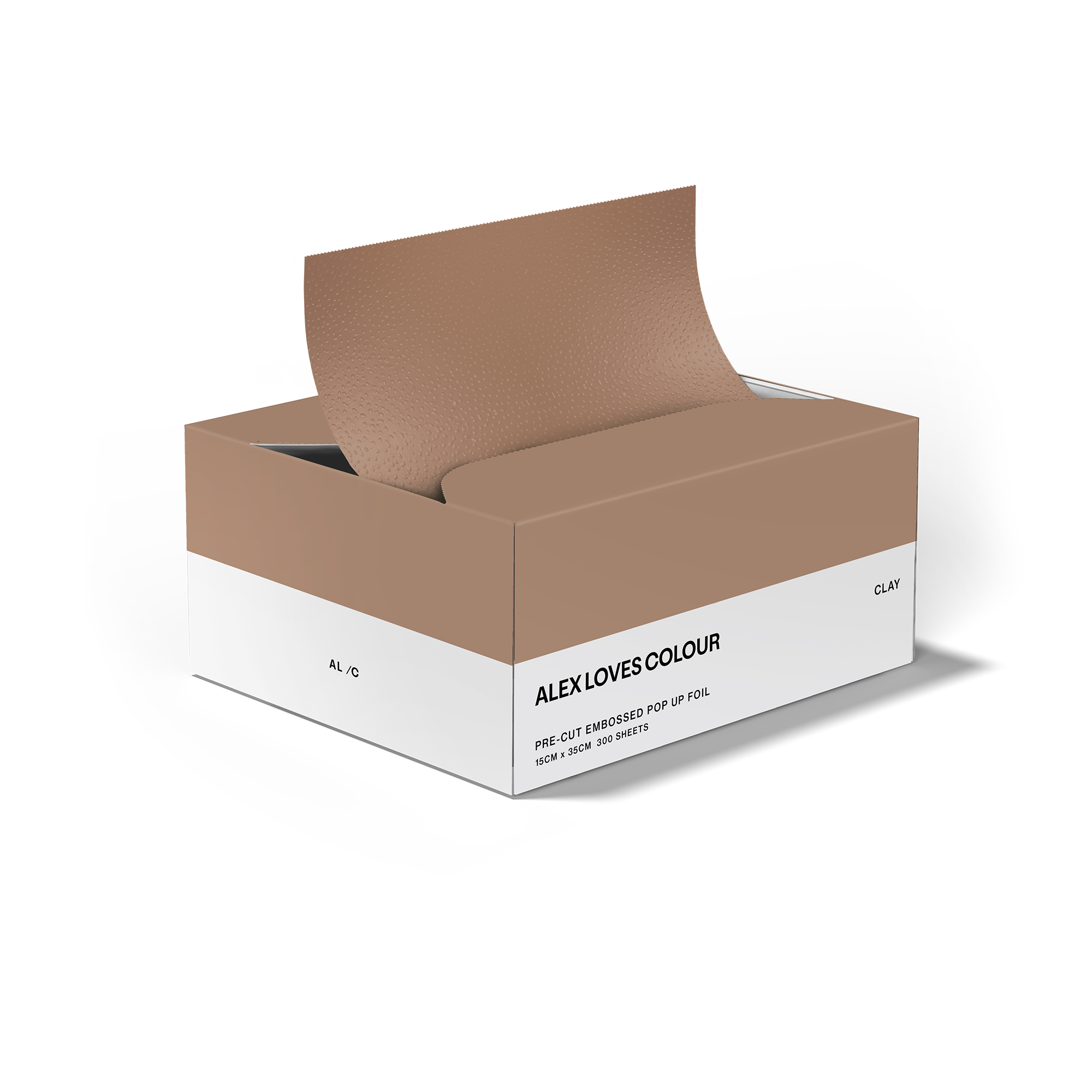 Clay Essentials Hair Foil 300pk (15cm x 35cm)