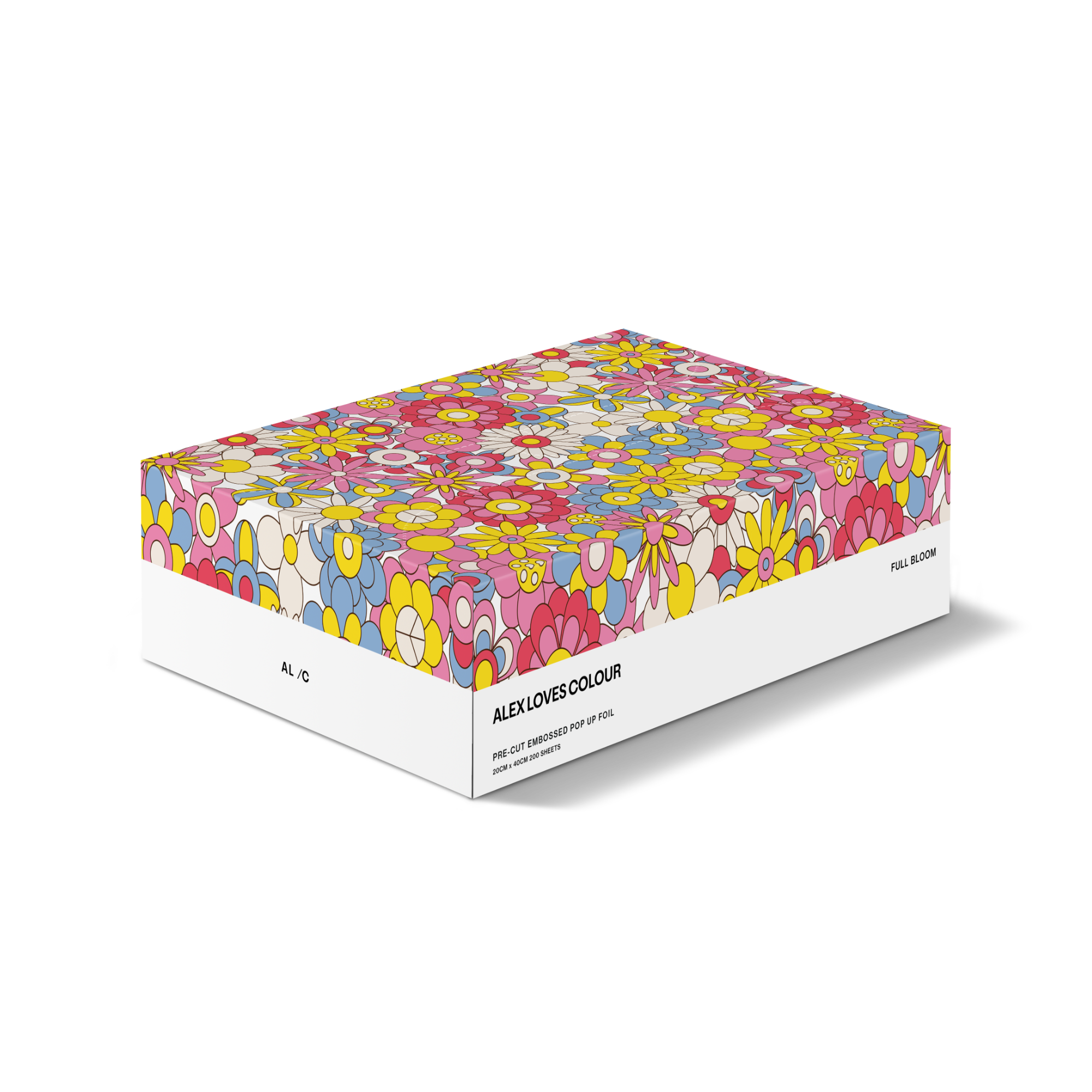 Full Bloom Extra-Wide Hair Foil 200pk (20cm x 40cm)