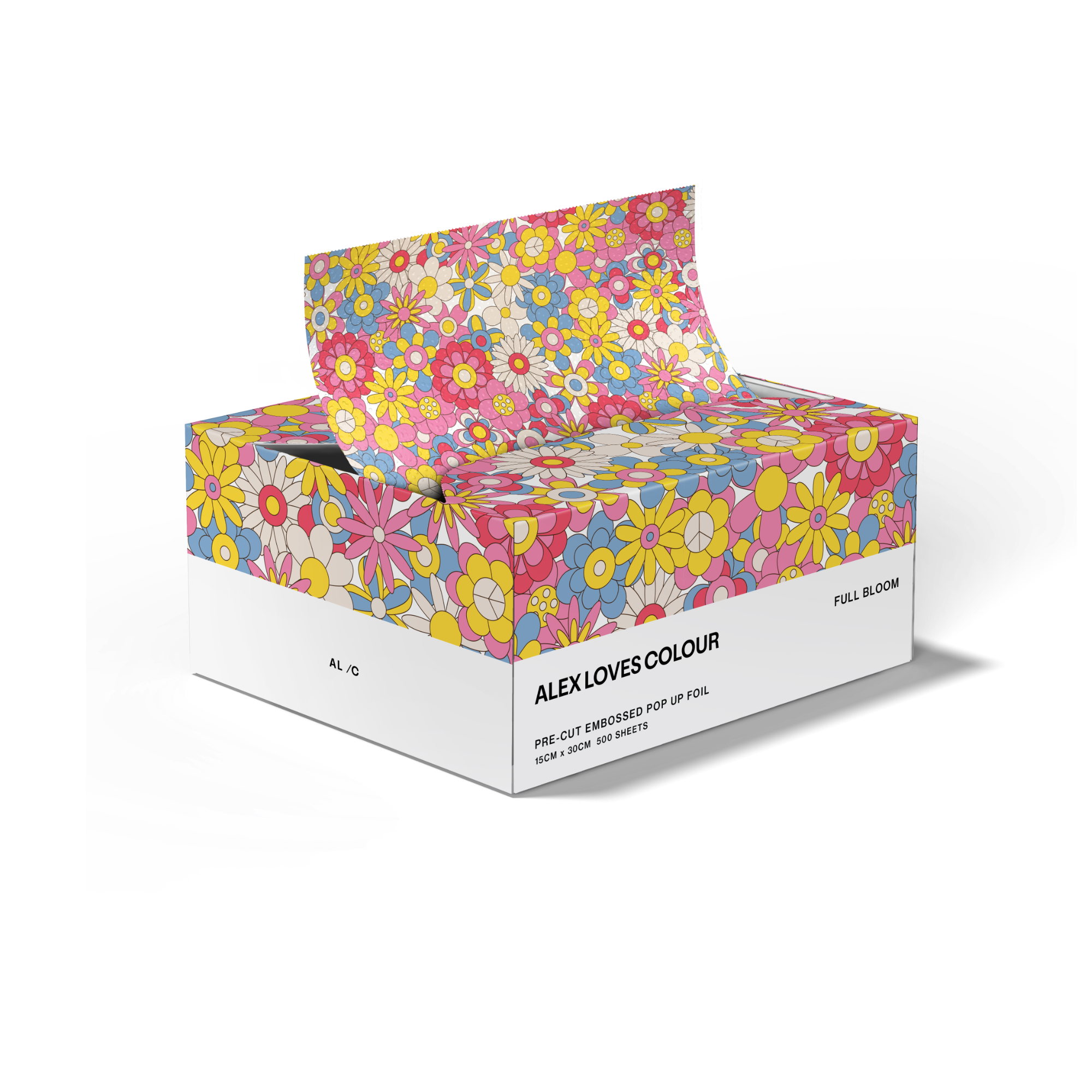 Full Bloom Wide Hair Foil 500pk (15cm x 30cm)