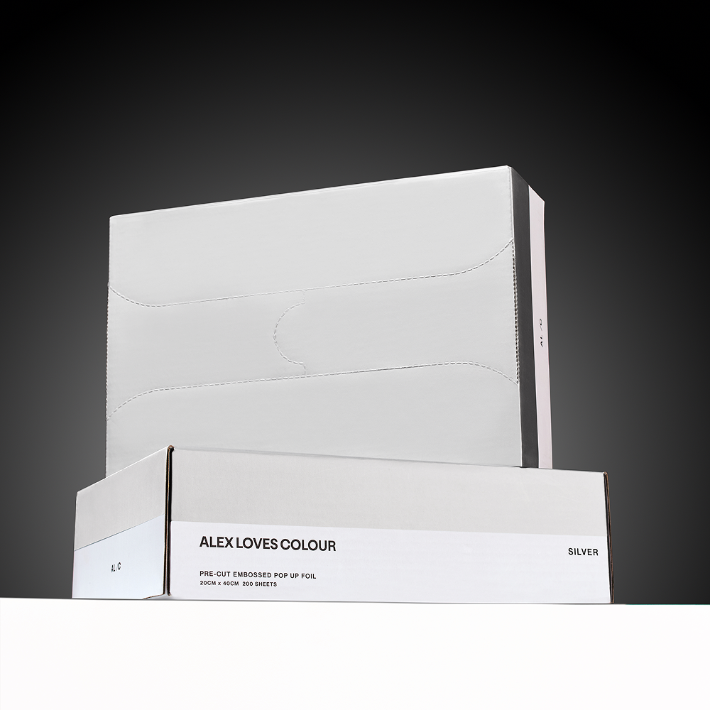 Silver Essentials Hair Foil 200pk (20cm x 40cm)