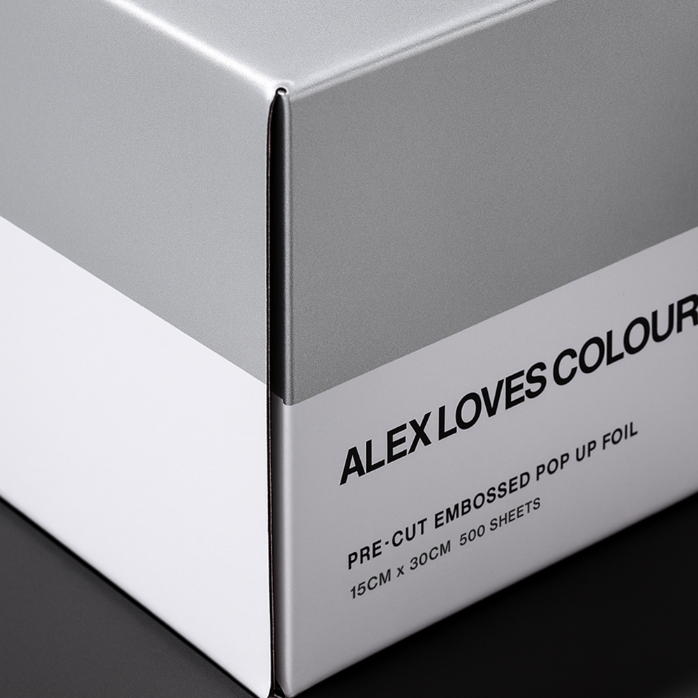 Silver Essentials Hair Foil 500pk (15cm x 30cm)