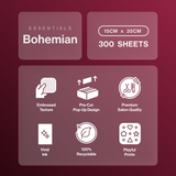 Bohemian Essentials Hair Foil 300pk (15cm x 35cm)