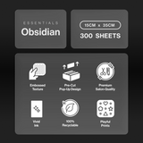 Obsidian Essentials Hair Foil 300pk (15cm x 35cm)