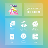 Care Bears 'We Love Rainbows' Hair Foil 300pk (15cm x 35cm)