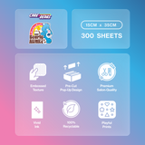 Hairdressing foil - Pop-Up Hair Foil - Pre-Cut